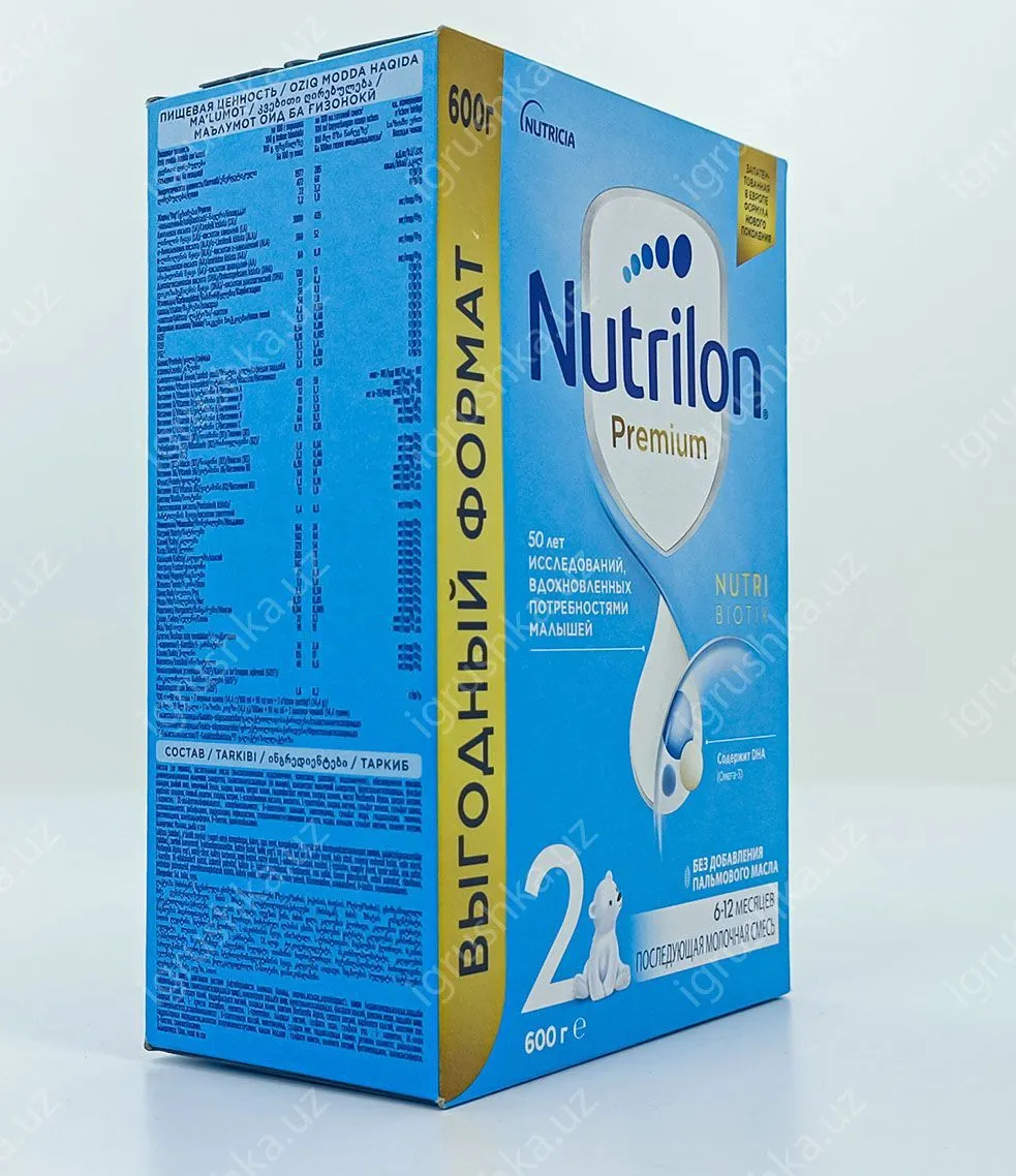 картинка Nutrilon Premium NUTRI BIOTIK 2 600г от магазина igrushka.uz