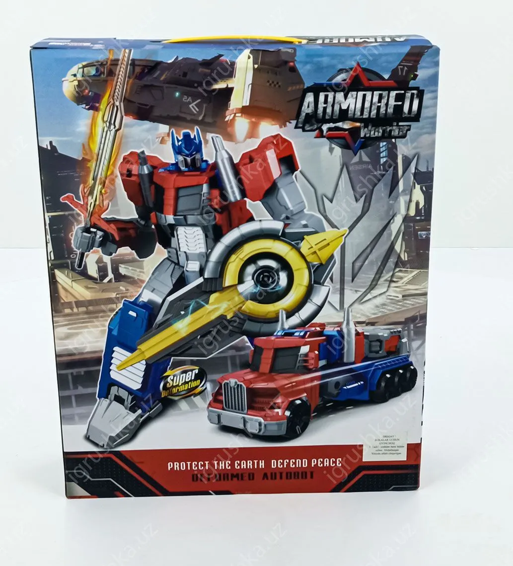 картинка Робот-трансформер Armored Warrior Mecha, грузовик и робот, 3+ от магазина igrushka.uz