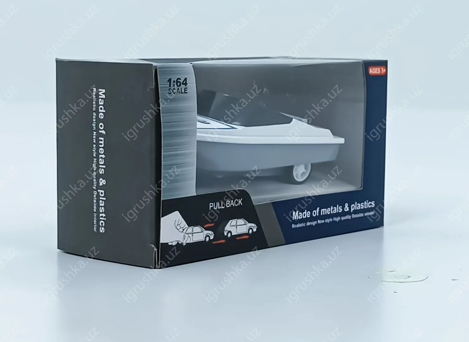 картинка Моделька 1:68 Моторная Лодка (Police 911) от магазина igrushka.uz