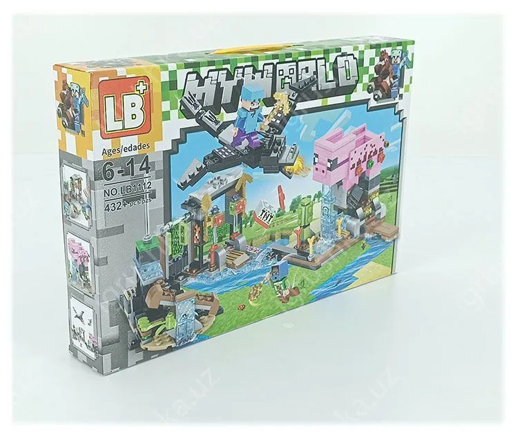 картинка Конструктор LB+ My World (Minecraft), 432+ детали, NO.LB1112 от магазина igrushka.uz
