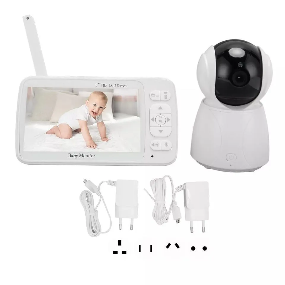 картинка -дюймовый беспроводной пульт дистанционного управления с поворотным механизмом для наблюдения за ребенком 86 от магазина igrushka.uz