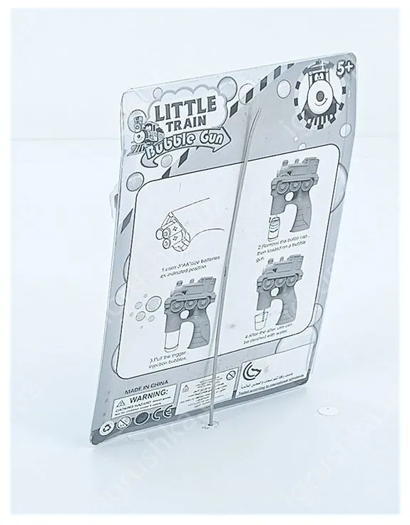 картинка Пистолет мыльные пузыри Bubble gun Little Train 1042 от магазина igrushka.uz