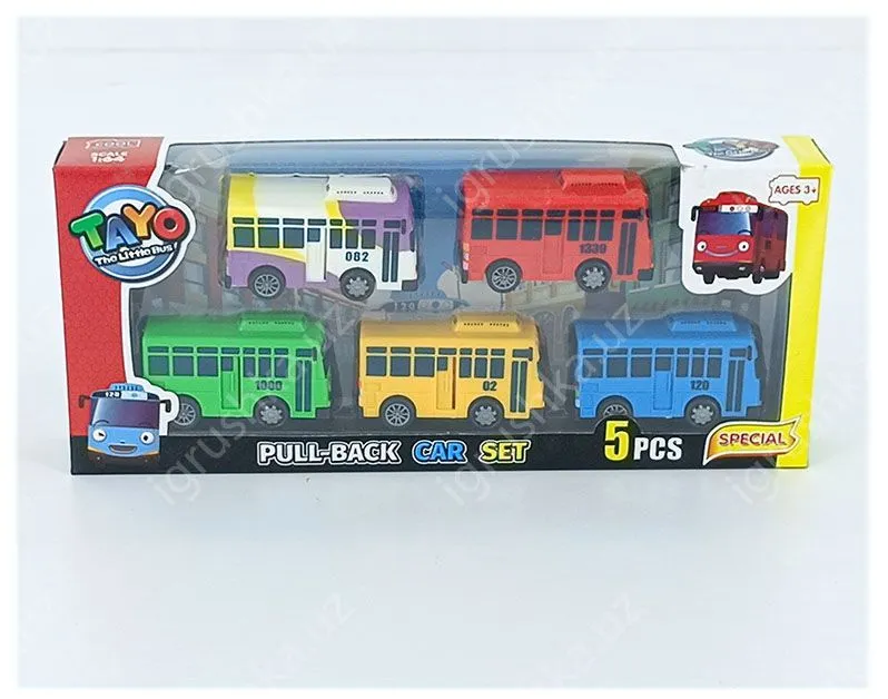 картинка Автобусы 5в1 Tayo 2089 от магазина igrushka.uz