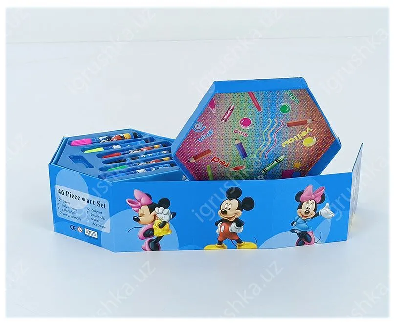 картинка Детский набор для творчества 46 предметов от магазина igrushka.uz