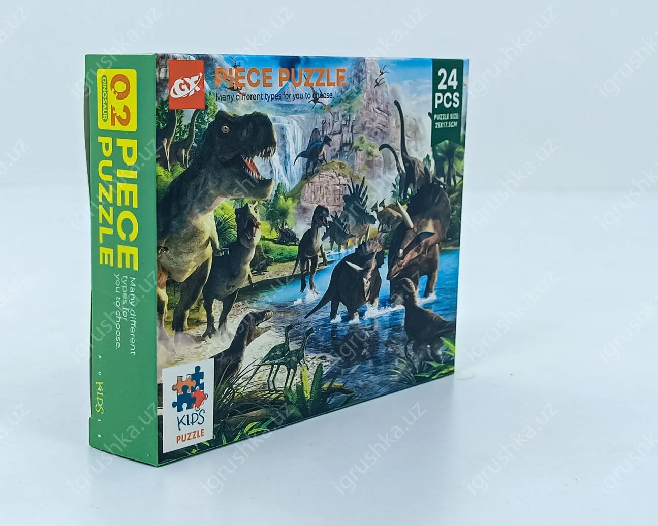 картинка Пазлы для детей 24 элементов "Парк Юрского периода" от магазина igrushka.uz