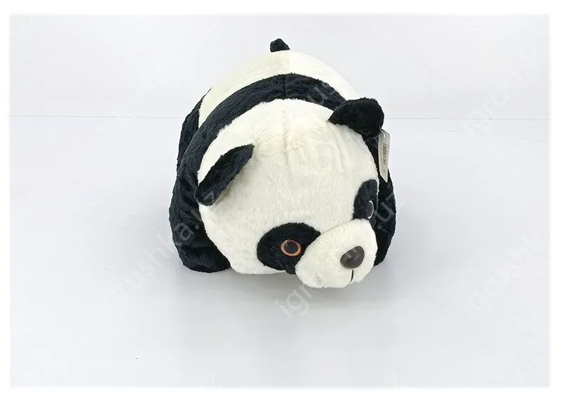 картинка Мягкая игрушка Панда Zakir Toys, 45 см, черно-белая от магазина igrushka.uz