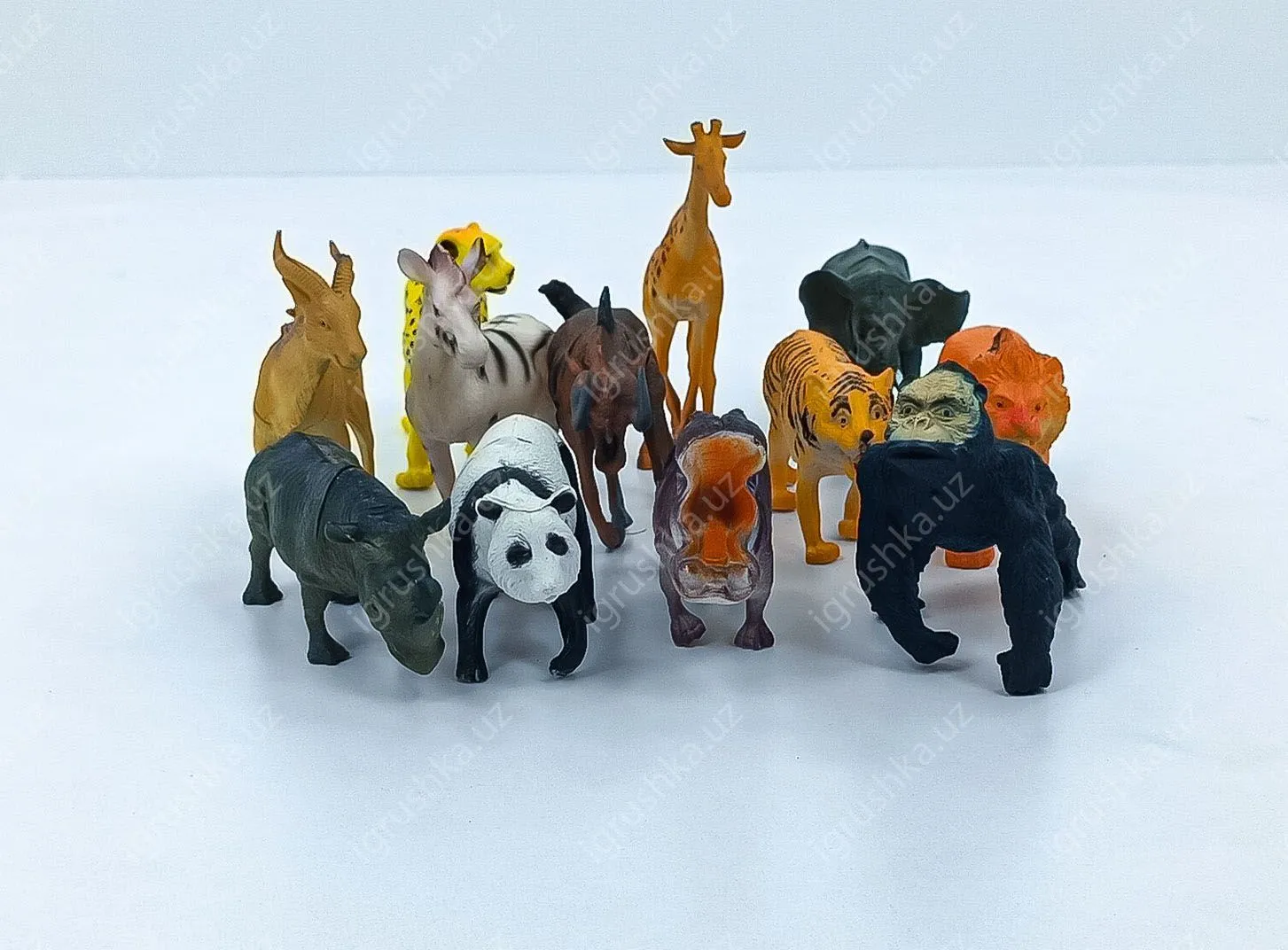 картинка Фигурки животных "Дикие животные"World Animals 12 шт. от магазина igrushka.uz