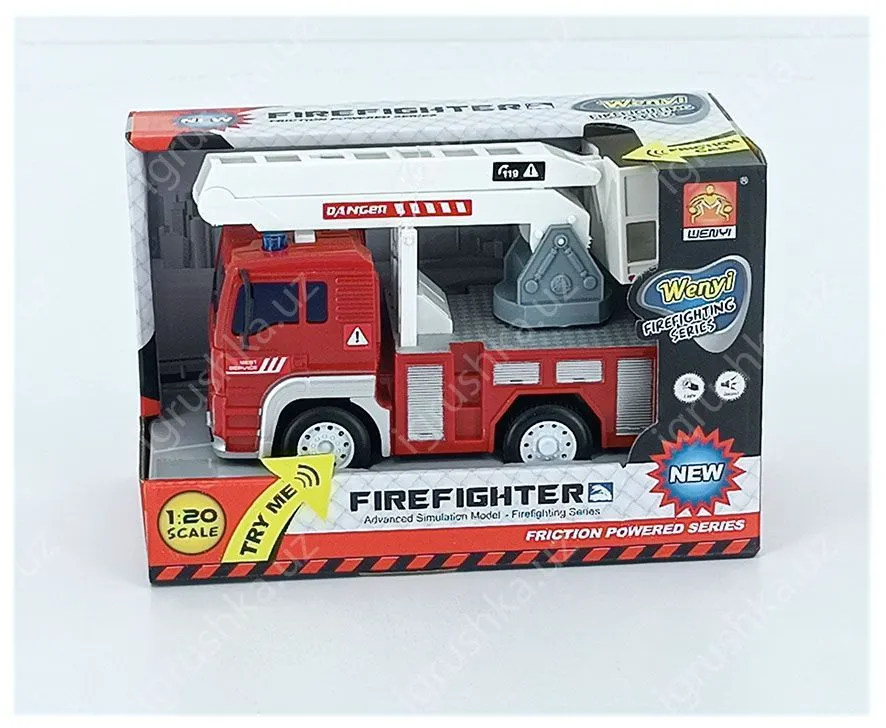 картинка Пожарная машина музыкальная WY550C от магазина igrushka.uz