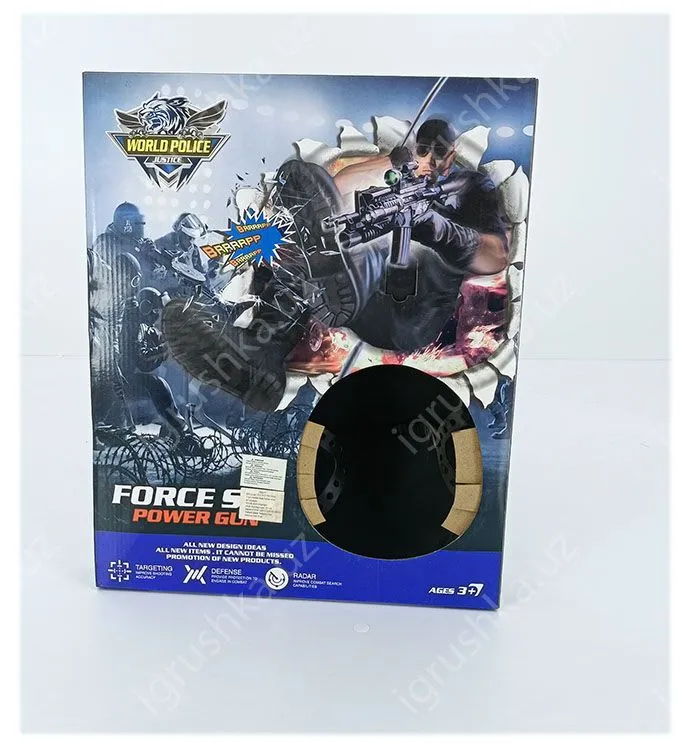 картинка Набор полицейского Police Power Gun с оружием и аксессуарами, 3+ от магазина igrushka.uz