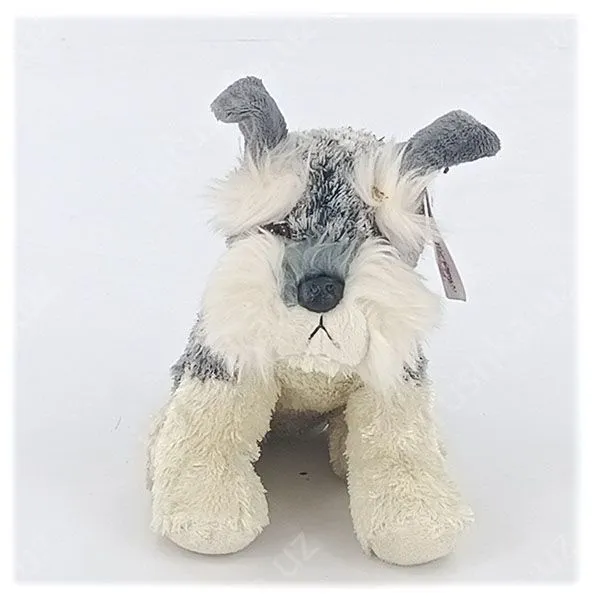 картинка Мягкая игрушка Собака 22 см, рыжий щенок с золотистым бантом от магазина igrushka.uz