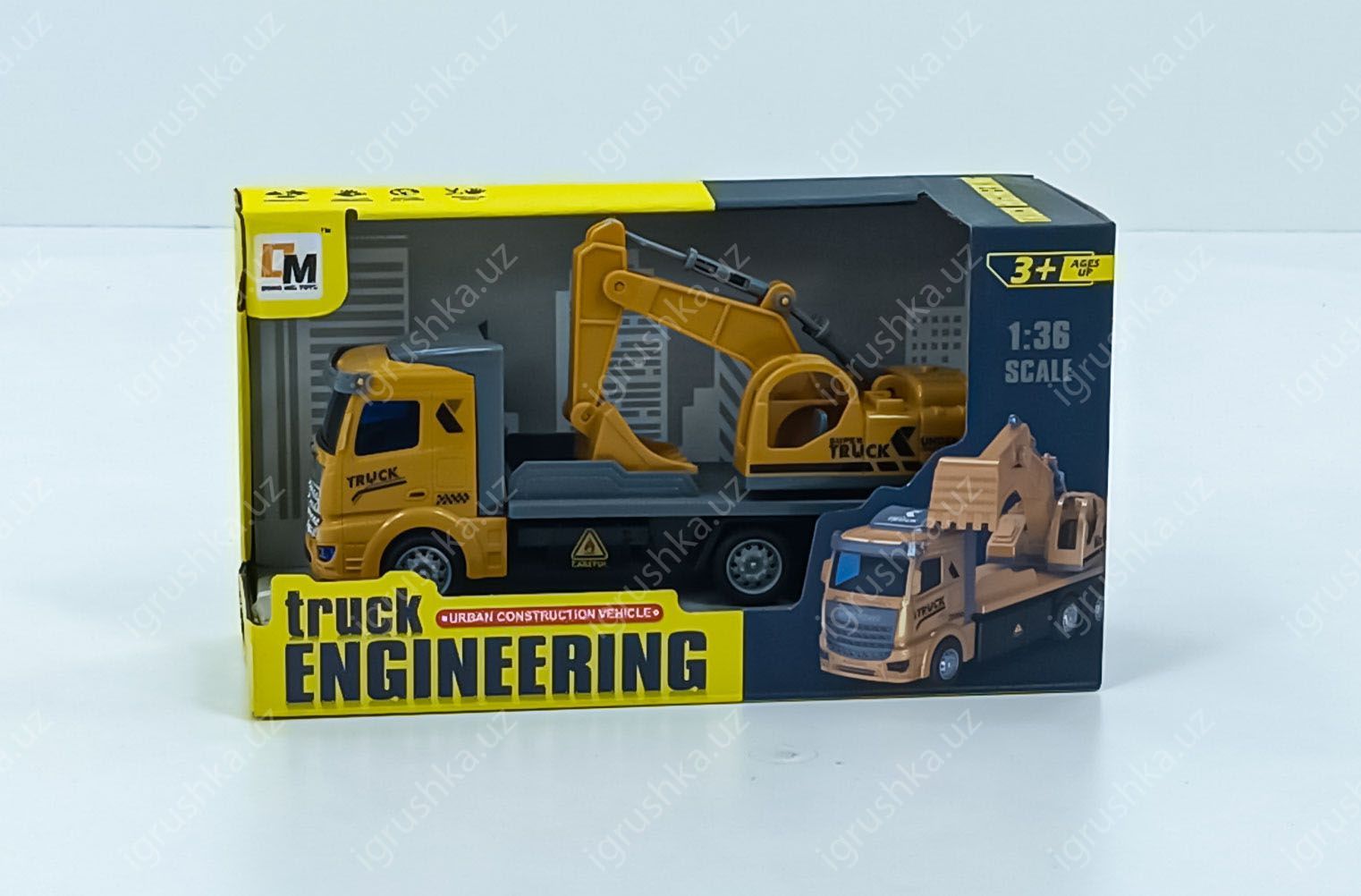 картинка Игрушечные экскаватор масштаб 1:36 F0212A от магазина igrushka.uz