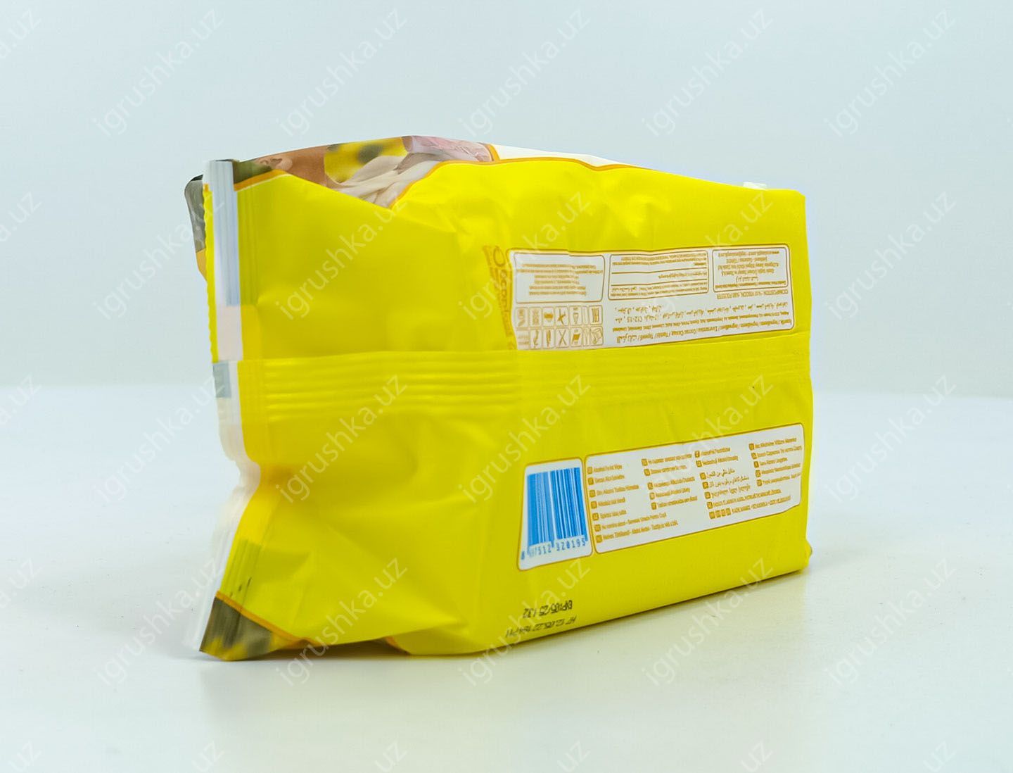 картинка Влажные салфетки Sleepy лимон (baby wet wipes) 120шт. от магазина igrushka.uz