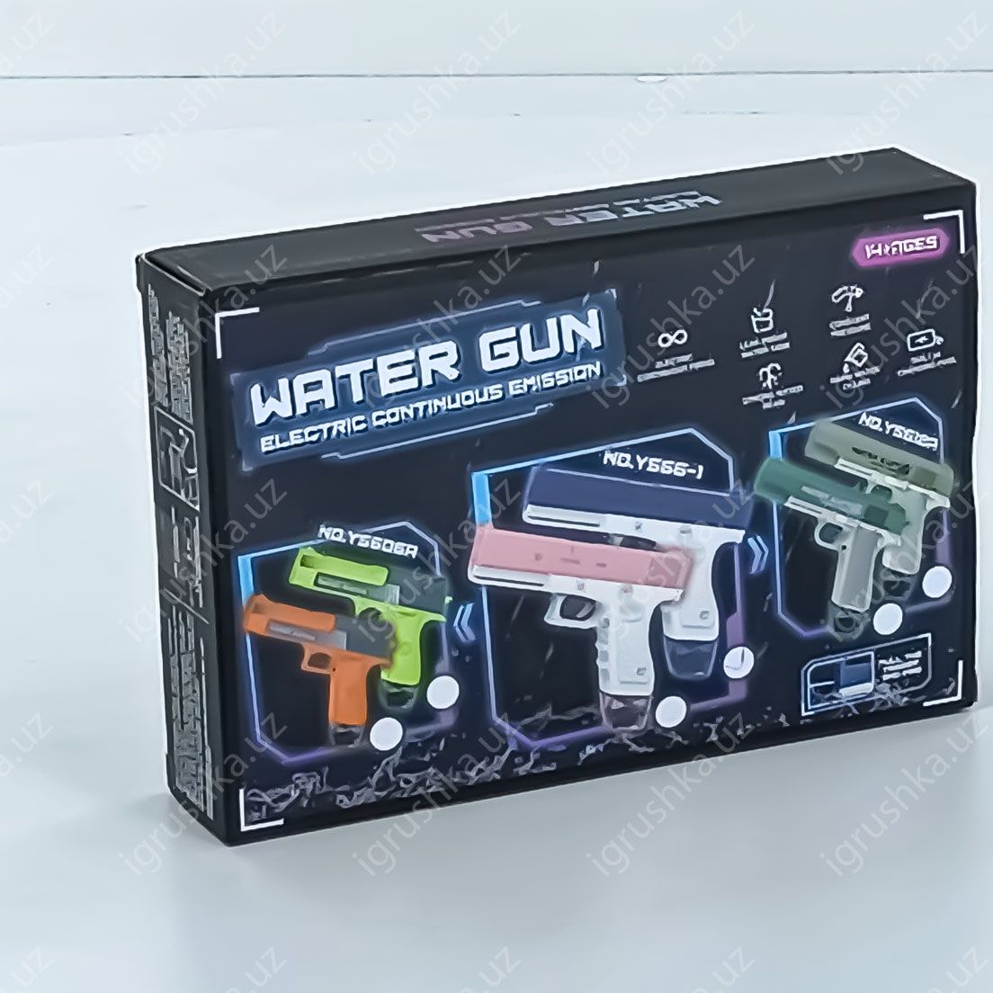 картинка Электрический Водяной пистолет Water Gun Y566-1 от магазина igrushka.uz