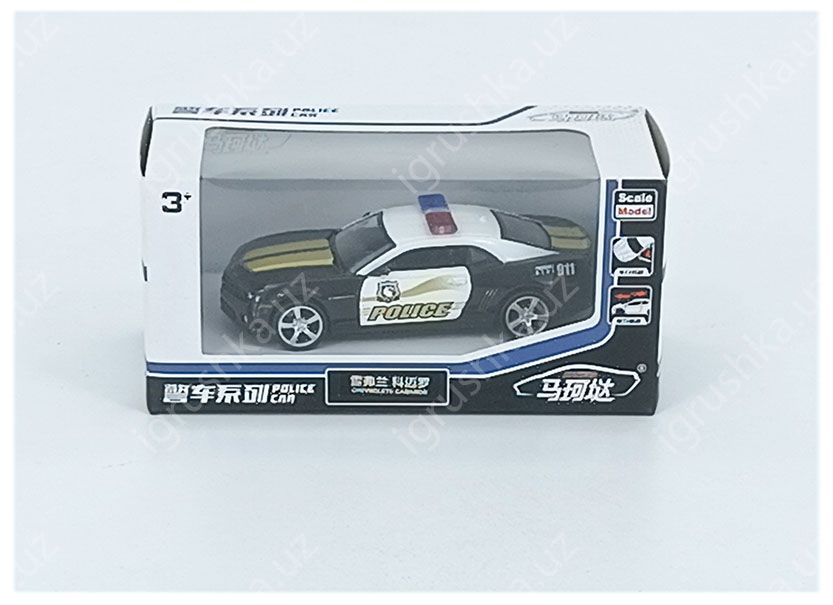 картинка Модель Chevrolet Camaro "Полиция", 1:36 инрц. 554005P от магазина igrushka.uz