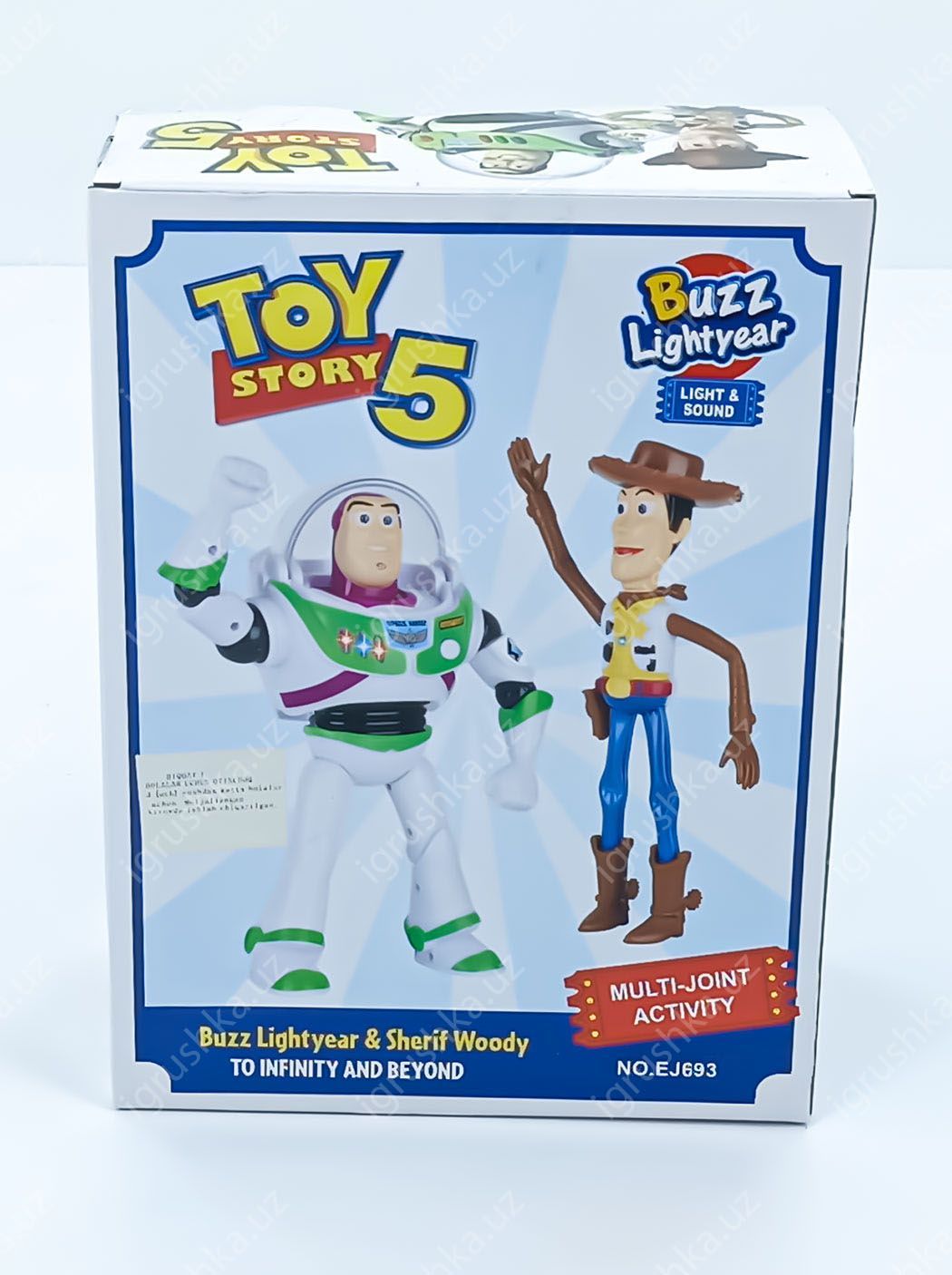 картинка История игрушек Базз Лайтер и Вуди Игрушечная кукла Combo Duo (toy story 5) от магазина igrushka.uz