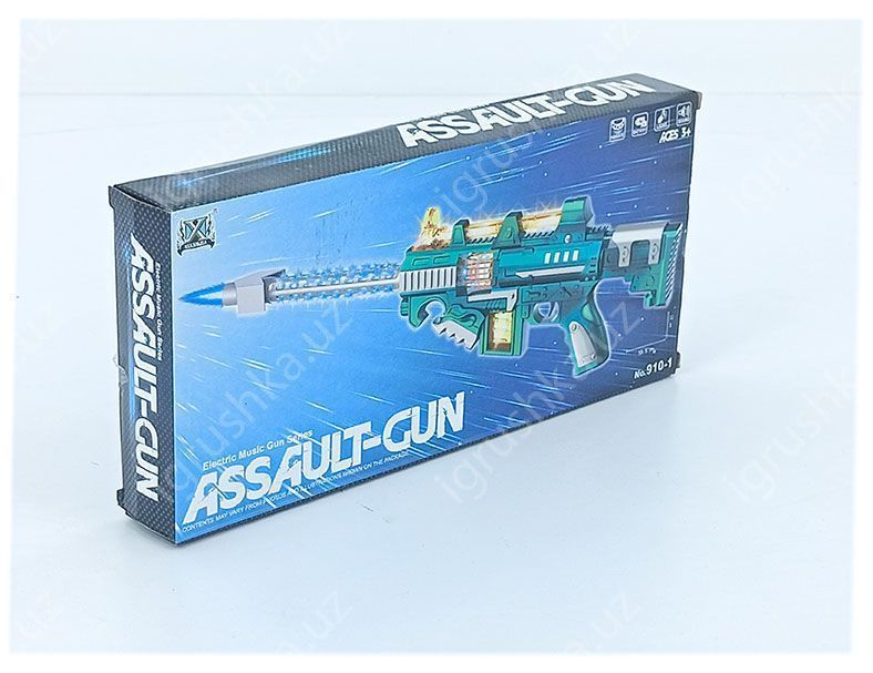 картинка Музыкальные Автоматы "ASSAULT-GUN" 910-1 от магазина igrushka.uz