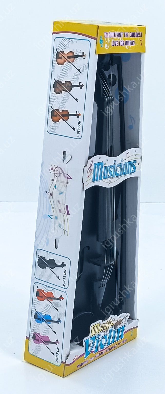 картинка Игрушка музыкальная Скрипка "Musicians" 'Magic Violin', звуковые эффекты от магазина igrushka.uz
