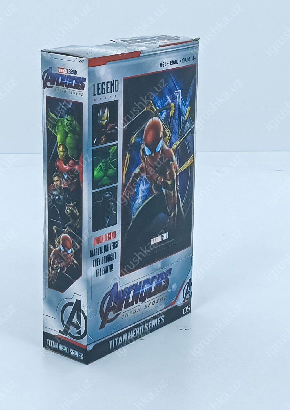 картинка 29см Фигурка Человека-паука (Iron Spider) Titan Hero Series со светом и звуком от магазина igrushka.uz