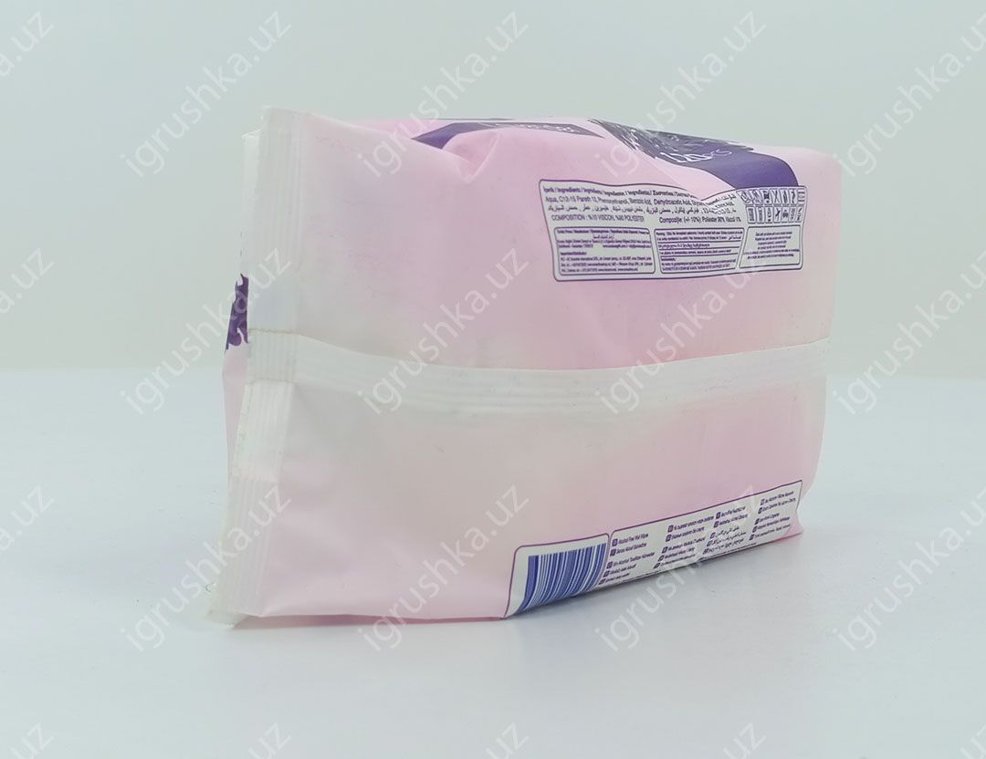 картинка Влажные салфетки Sleepy лаванда (Wet Wipes) 120шт. от магазина igrushka.uz