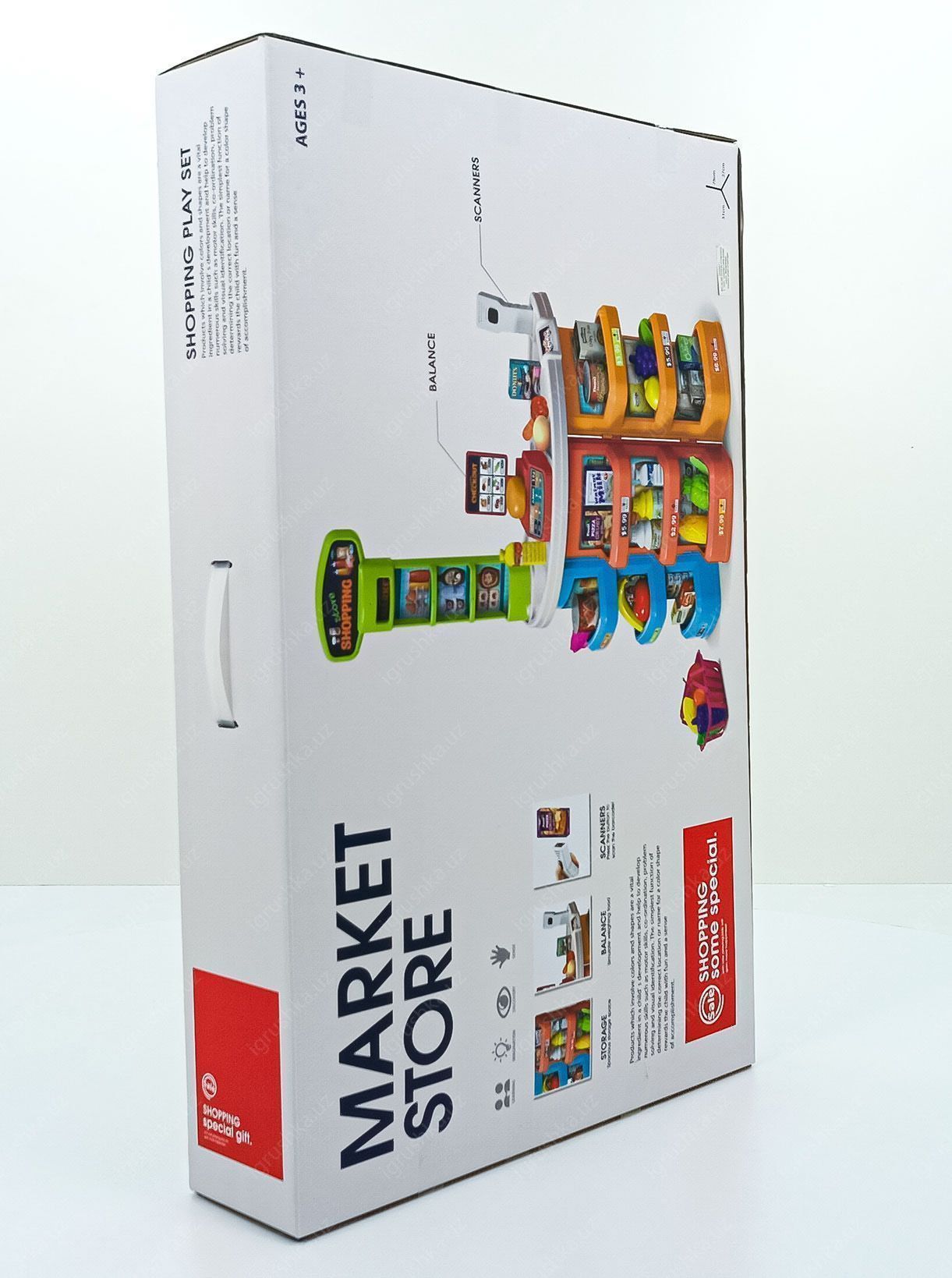 картинка Игровой набор "Супермаркет" (Market Store), предназначенный для детей от 3 лет от магазина igrushka.uz