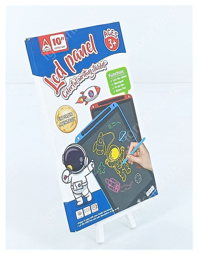 картинка Детский планшет доска для рисования со стилусом LCD Writing Tablet, 10" для детей от магазина igrushka.uz