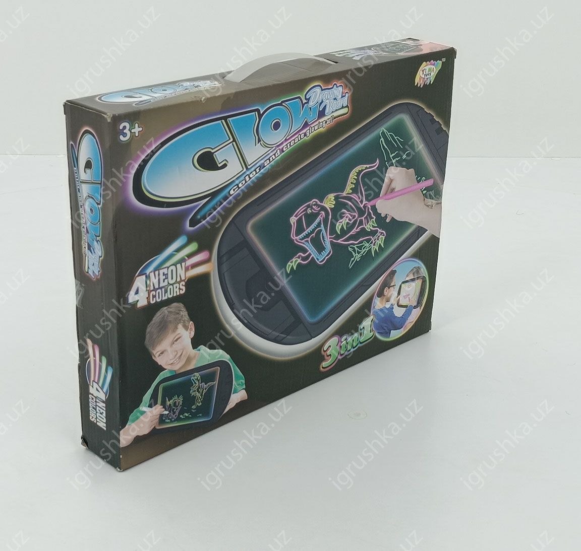 картинка 3D доска для рисования "“3D Magic Drawing Board" 3в1 от магазина igrushka.uz