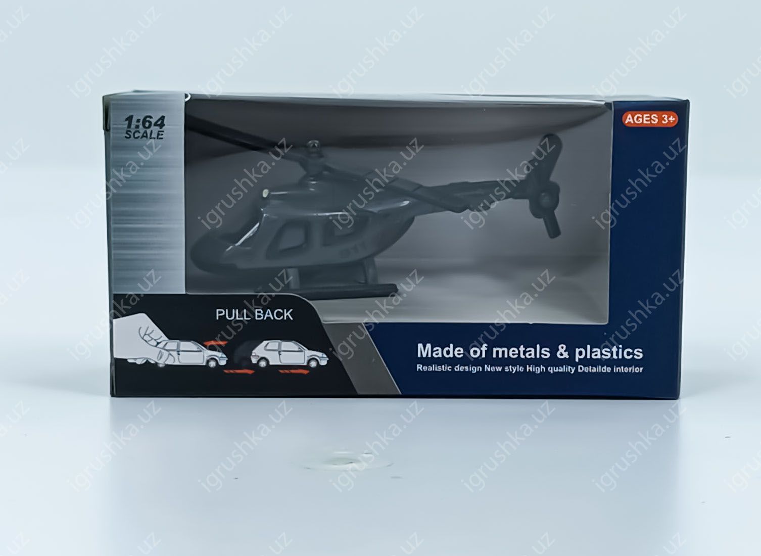картинка Моделька 1:68 Вертолет (Police 911)  от магазина igrushka.uz