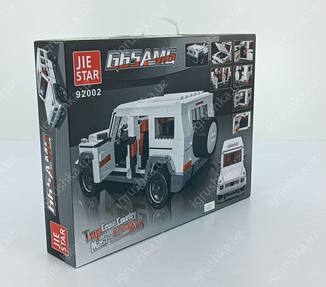 картинка Коллекционный большой набор конструктор 665AMG JIESTAR 92002 1579 деталей от магазина igrushka.uz