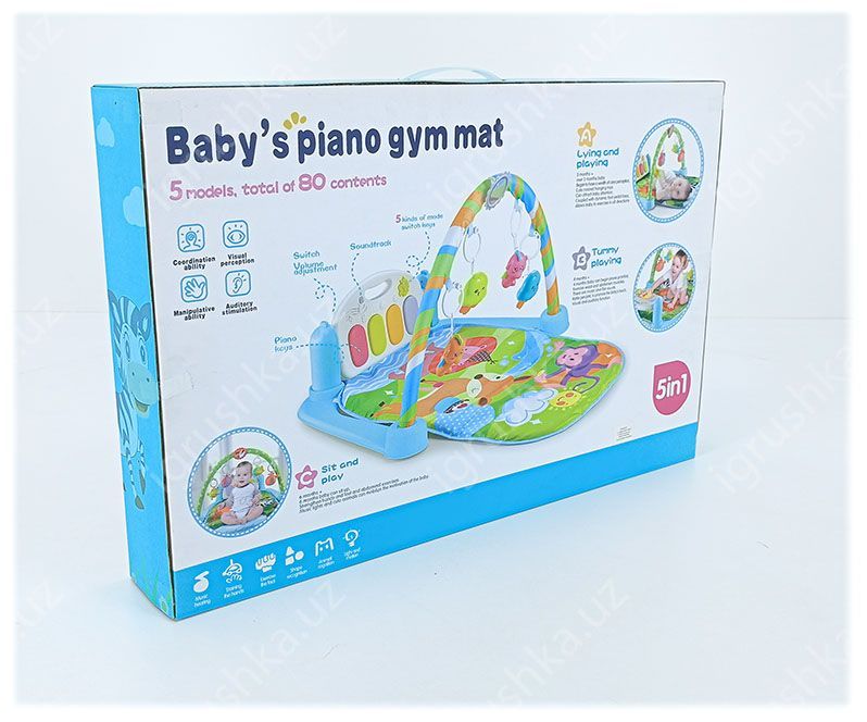 картинка Развивающие коврик Baby's piano gym mat от магазина igrushka.uz