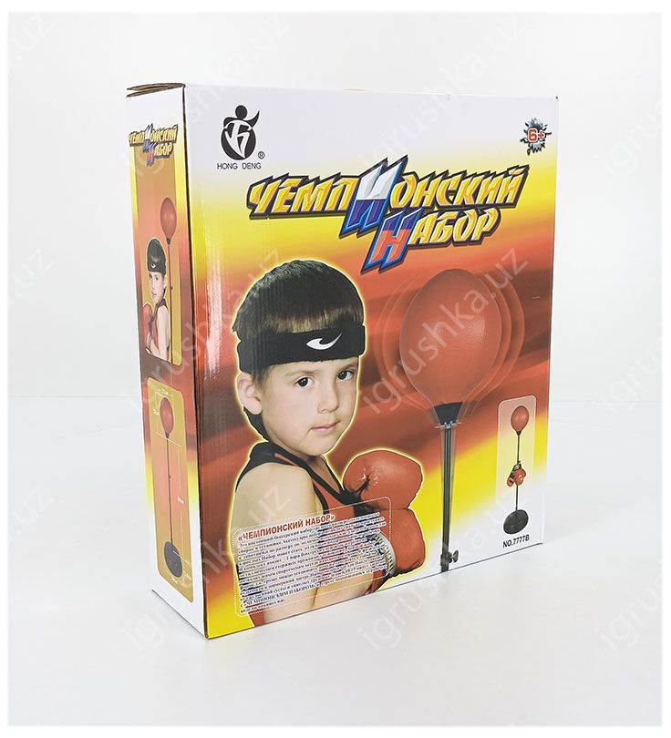 картинка Боксерский набор для детей, HONG DENG 7777B от магазина igrushka.uz