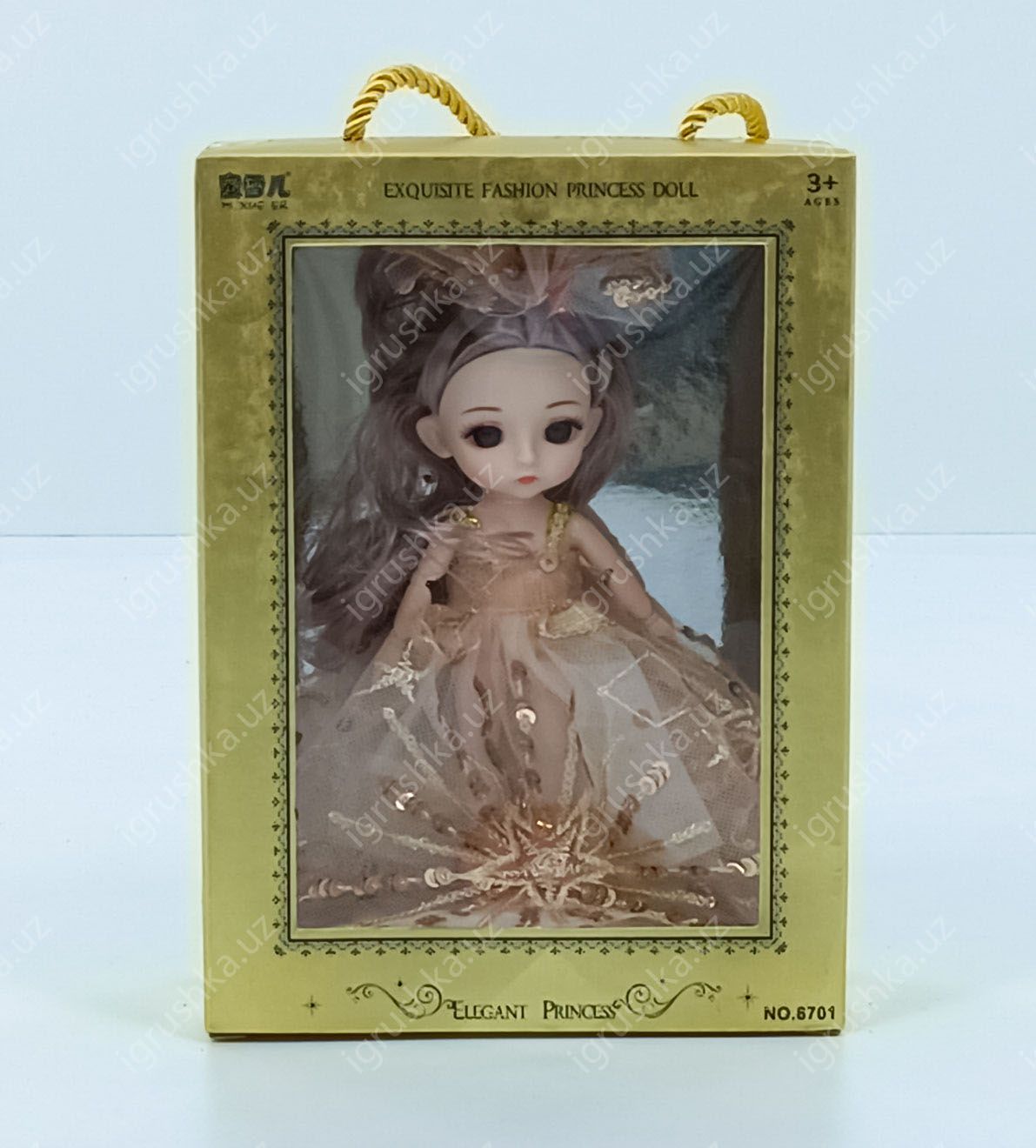 картинка 18см Шарнирная кукла для девочек Elegant Princess  от магазина igrushka.uz