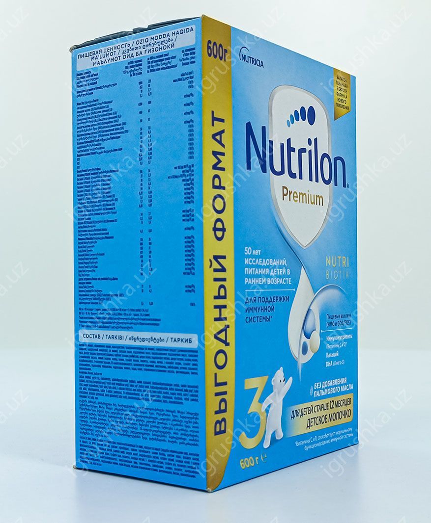 картинка Nutrilon Premium  NUTRI BIOTIK 3 600г от магазина igrushka.uz