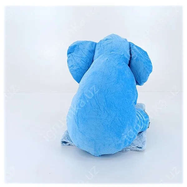 картинка Слон (плед + подушка) 3в1 42см от магазина igrushka.uz