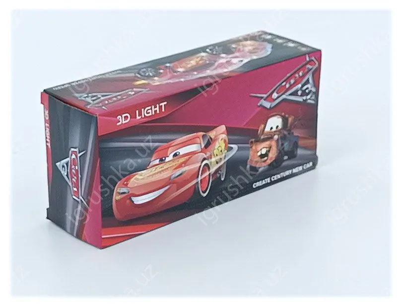 картинка Маквин машины 3D LIGHT от магазина igrushka.uz