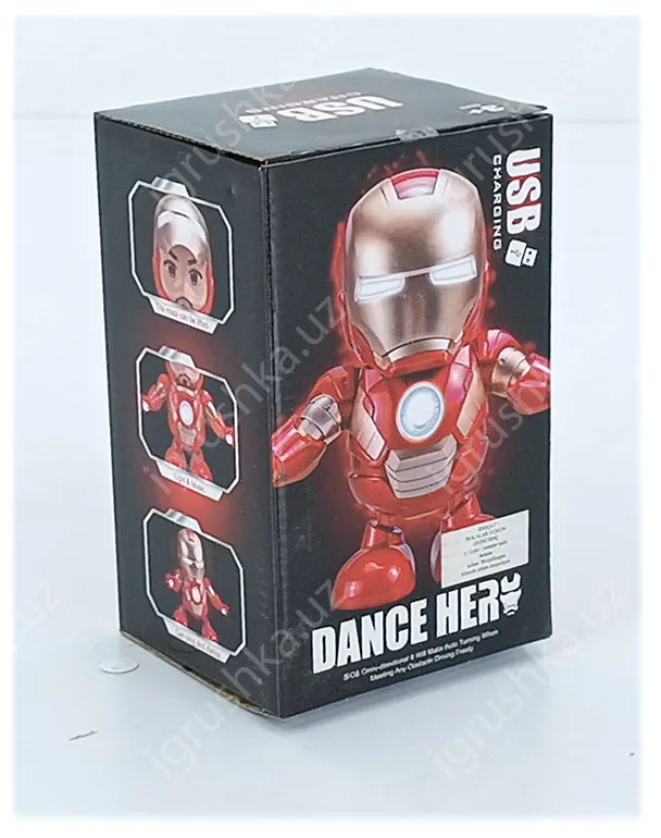 картинка Танцующий робот супер герой Железный человек от магазина igrushka.uz