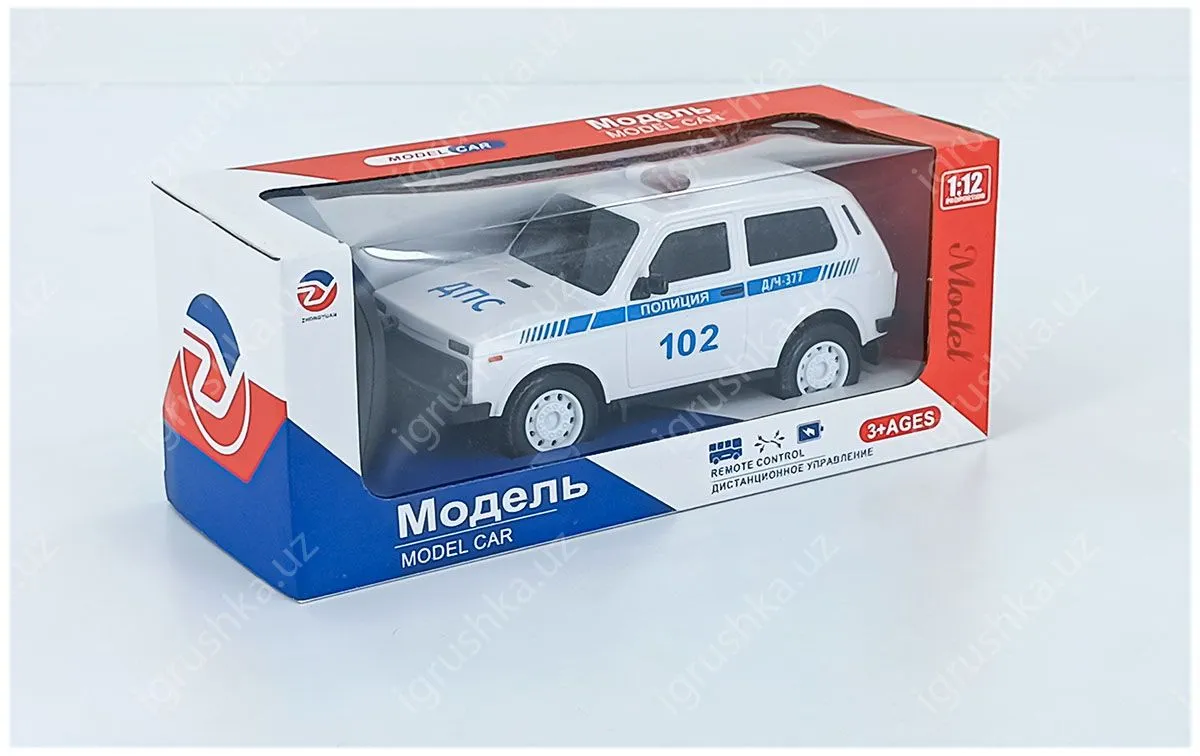 картинка Машина радиоуправляемая "Нива" Полиция от магазина igrushka.uz