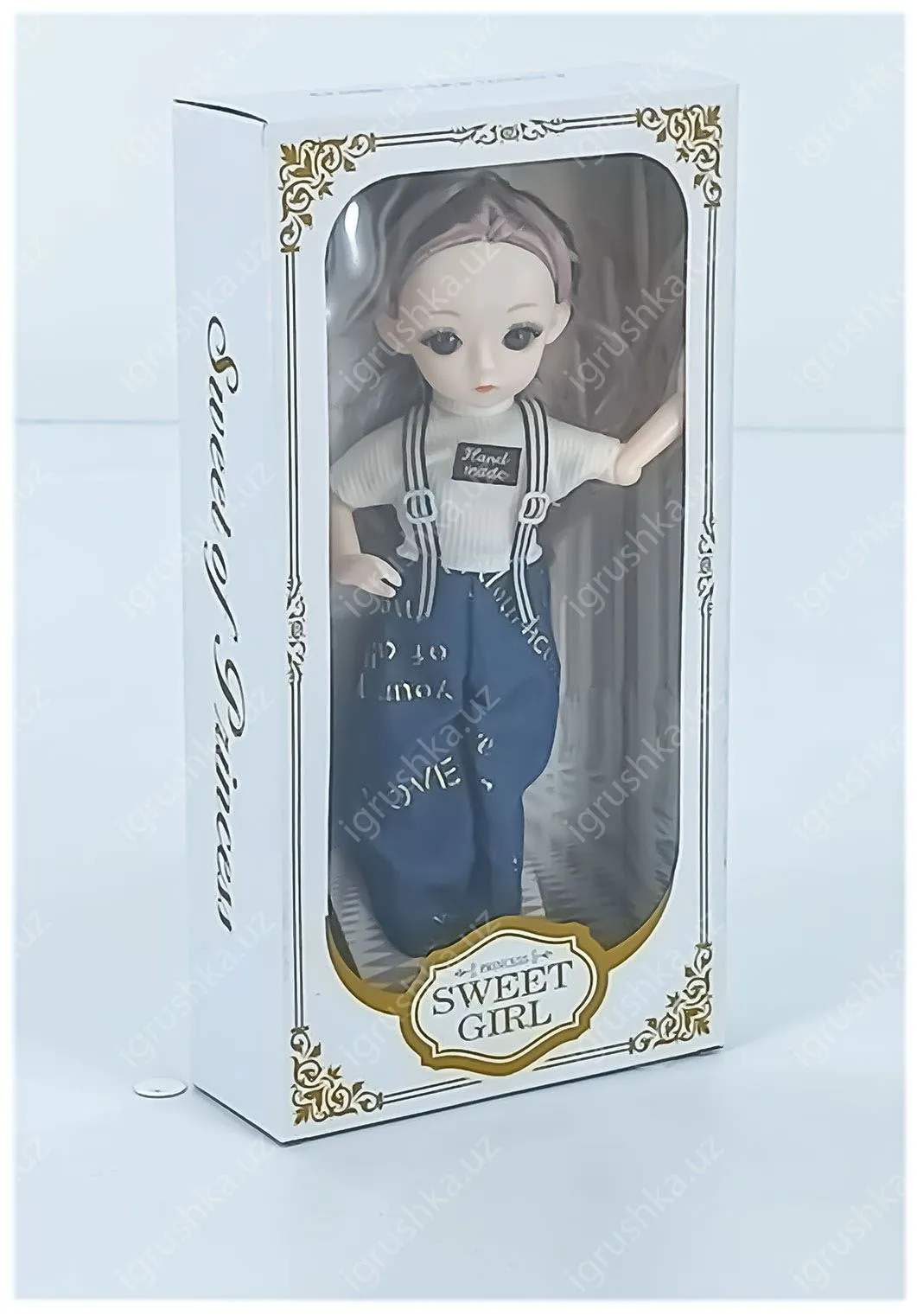 картинка Кукла шарнирная, 23 см, для девочек SWEET GIRL от магазина igrushka.uz